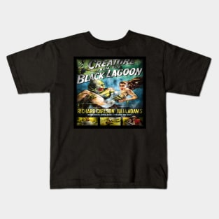 Creature From The Black Lagoon. Kids T-Shirt
